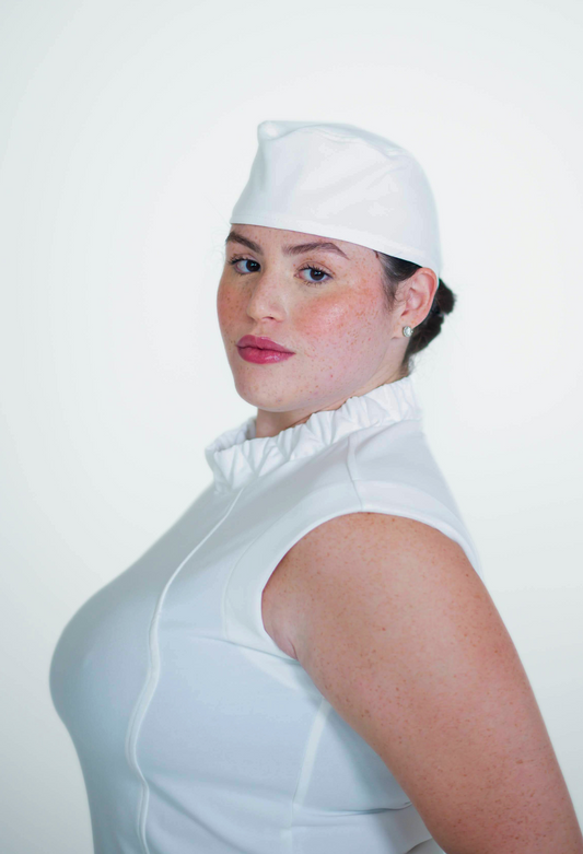 Touca ENNÉR - Malha Branca